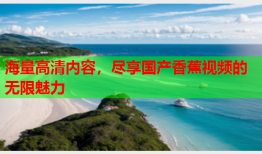 海量高清内容，尽享国产香蕉视频的无限魅力