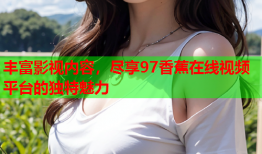 丰富影视内容，尽享97香蕉在线视频平台的独特魅力