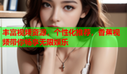 丰富视频资源，个性化推荐，香蕉视频带你畅享无限娱乐