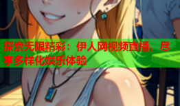 探索无限精彩：伊人网视频直播，尽享多样化娱乐体验