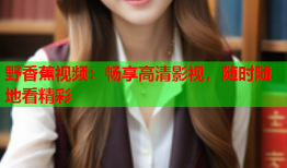 野香蕉视频：畅享高清影视，随时随地看精彩