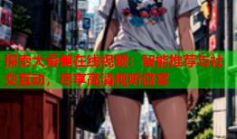 探索大香蕉在线视频：智能推荐与社交互动，尽享高清视听盛宴