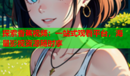 探索香蕉视频：一站式观看平台，海量影视资源随时享