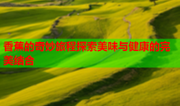 香蕉的奇妙旅程探索美味与健康的完美结合