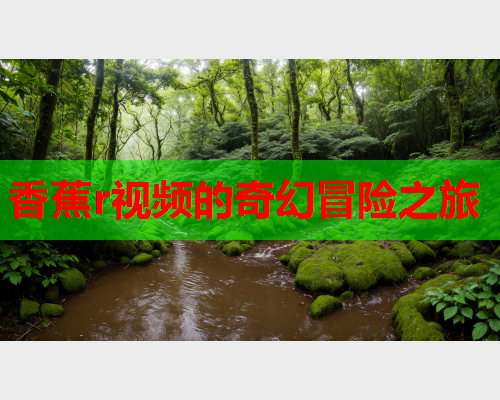 香蕉r视频的奇幻冒险之旅