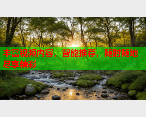丰富视频内容，智能推荐，随时随地尽享精彩