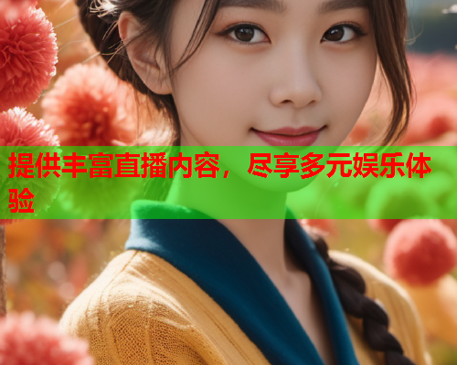 提供丰富直播内容，尽享多元娱乐体验